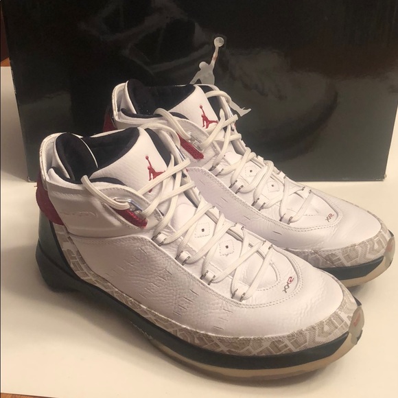 Jordan | Shoes | Air Jordan Xx2 Pe Size 1 White Varsity Red Blk | Poshmark